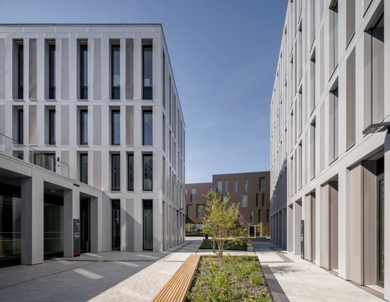 Maximilian Haidacher Foto der Campuserweiterung Krems in Krems
