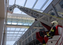Evakuierung erfolgreich geübt.