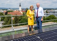 Sonnenkraftwerk NÖ wächst weiter - Ausbau auf Landesgebäuden vor Abschluss
