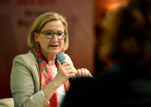 Landeshauptfrau Johanna Mikl-Leitner sprach von einer „immensen Kraft“, die von den Jungunternehmerinnen und Jungunternehmern ausgehe.