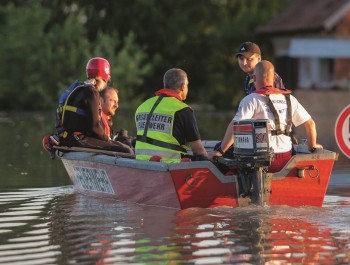 Verhalten bei - Hochwasser