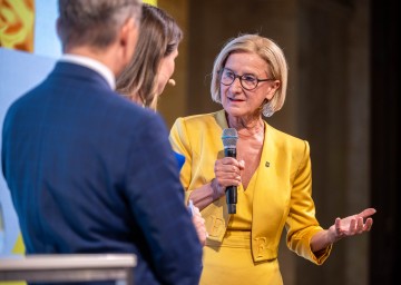 Landeshauptfrau Johanna Mikl-Leitner beim Raiffeisentag 2026.