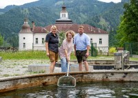 Bergbauernschule Hohenlehen betreibt biologische Fischwirtschaft als Vollbetrieb