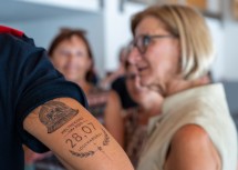 Die Weltrekord-Zeit von 28,07 Sekunden im Löschangriff der FF Johannesberg wurde auch für die Ewigkeit festgehalten.